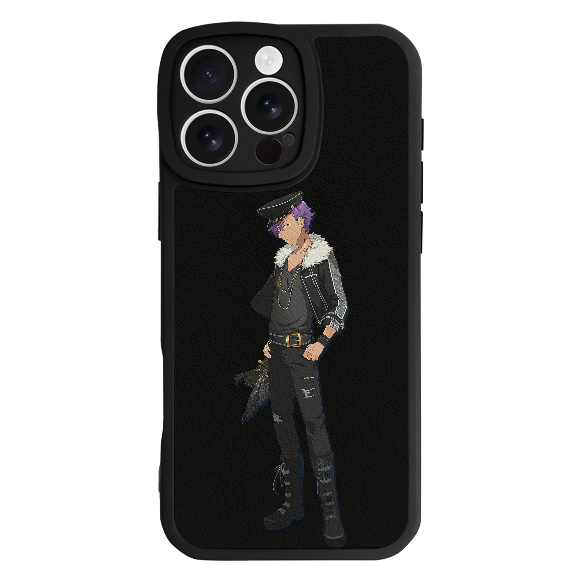 （画像用） あんさんぶるスターズ! Ensemble Stars 【iPhone 16シリーズ対応】シリコンスマホケース（レザー調） 材質：シリコン